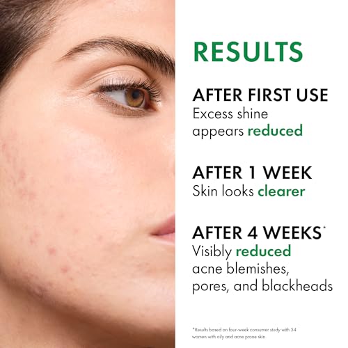 VICHY Normaderm Daily Acne Face Wash, Salicylic Acid Face Cleanser for Oily & Acne Prone Skin, Acne Cleanser that Clears Clogged Pores and Blackhead