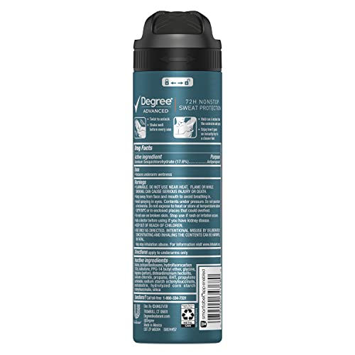 72-Hour Advanced Antiperspirant Deodorant Dry Spray for Men