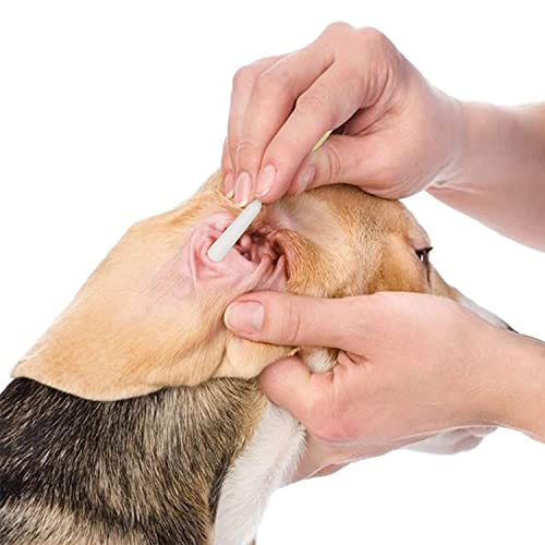 Pet Ear Cleaning Cotton Swabs - 100pcs, 6 Inch