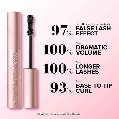 Too Faced Better Than Sex Volumizing Mascara | Dramatic Volume + Length | Cruelty Free