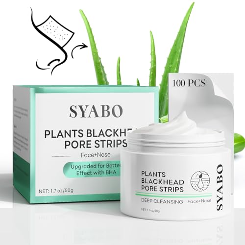 SYABO 2.0 Blackhead Remover Mask with Salicylic Acid | 100 Strips