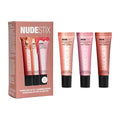 Nudestix NudeGlow Lip Set ? 3-Piece Hydrating Peptide Lip Butter Kit with Glossy Shimmer Tints | Includes Vanilla Sprinkle, Rose Sparkle & Mocha Magic | Clean, Vegan, Plumping Lip Balm Trio
