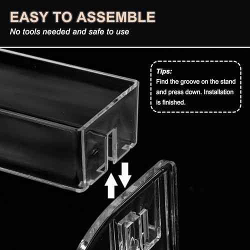 Nail Polish Display Organizer Clear Acrylic Eyeglasses Holder Essential Oil Storage Rack Makeup Stand Tray (3 Layer)