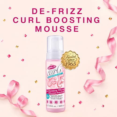 Dippity-Do Girls With Curls De-Frizz Curl Boosting Mousse Duo (2 Pack)