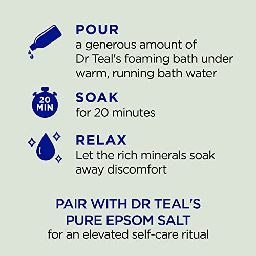 Eucalyptus & Spearmint Foaming Bath with Pure Epsom Salt - 34 fl oz