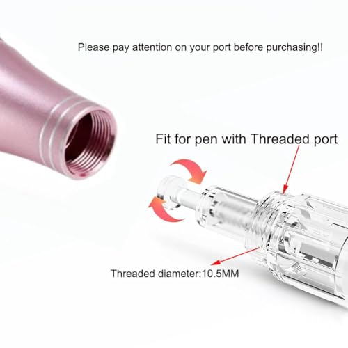 10pcs 12-Pin 0.25mm Microneedling Pen Cartridges