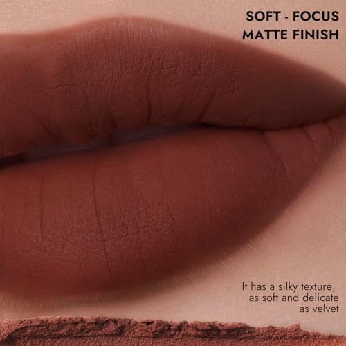 YOUNG VISION Lip Stick, Long Lasting, Waterproof and Transferproof Lip Tint, Glossy Finish Lip Gloss, Lightweight Lipstick, High Coverage, Stocking Stuffers For Teen Girls (06)