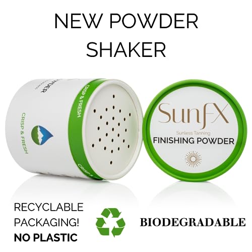 SunFX Post Spray Tan Finishing Powder | SunFX Professional Tanning Prep Spray | SunFX Blending Barrier Cream