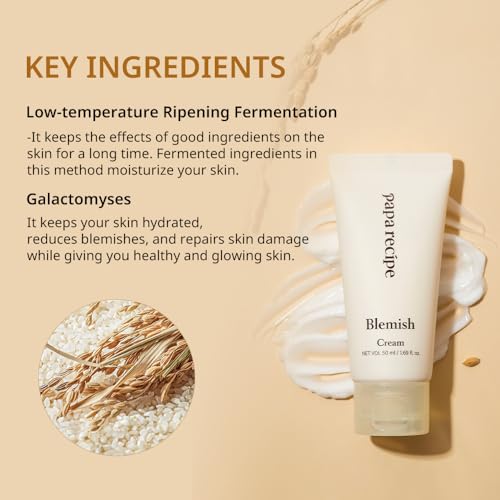 Papa Recipe Skin Balancing Cream(1.69 oz/50ml) - GFF, Niacinamide & Panthenol Face Moisturizer Cream, Skin Tone & Texture Care, Hydrating & Soothing Facial Cream, Korean Skin Care, All Skin Types