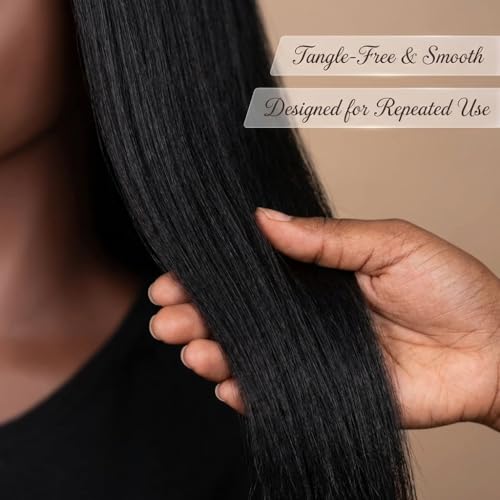 16 Inch Real Hair Mannequin Head with Clamp Stand for Hair Styling