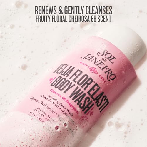 Sol de Janeiro Scent Your Shower Travel Size Quad | Benefit Packed Body Wash Discovery Set | Brazilian Play, Beija Flor, Bom Dia, Delicia Drench | 3 fl oz.