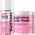 Save 18% on The Skin Care Solution For Dark Spots, Razor Bumps, Ingrown Hair & Razor Burns ? Includes Our Ultra Potent Brightening + Razor Bumps Pads For an Ultra Clear & Glowing Skin