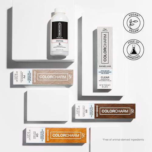 COLORCHARM ShineLuxe Hair Gloss Collection with Cream Developer - 9 Shades