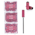 Sanding Bands for Nail Drill - 150pcs in 3 Grits with 3/32" Bit