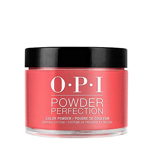 OPI Powder Perfection | Reds | Opaque, Sheer, Cr?me Nail Dipping Powder | Up to three Weeks of High-Shine Wear | Acrylic Alternative