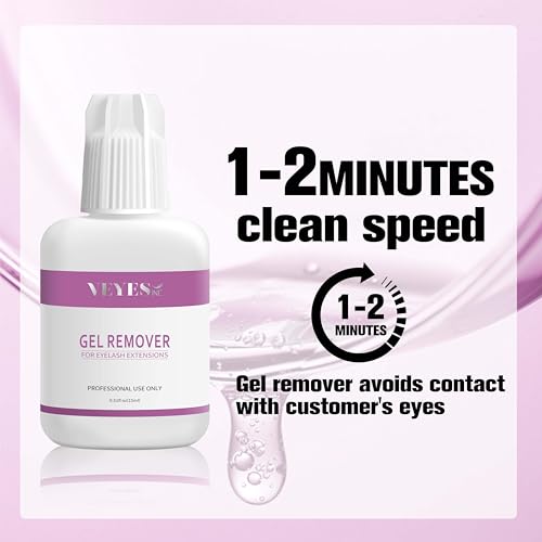 VEYES INC Lash Remover Gel 15ml - Professional Eyelash Adhesive Remover