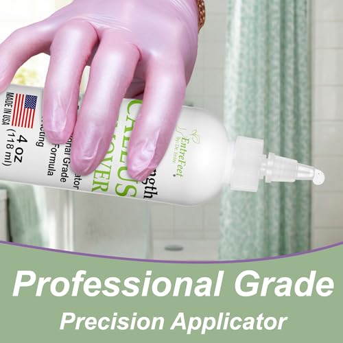 Extra Strength Foot Callus Remover Gel - 4oz Professional Formula for Softening Dead Skin
