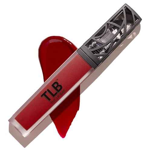 The Lip Bar - Nonstop Liquid Matte Lipstick, Bawse Lady (Blue Red) - High Pigment - One Swipe - Long Lasting - Jojoba Oil, Vitamin E - Vegan, Gluten Free, Cruelty Free - Makeup & Cosmetics - .24 fl oz