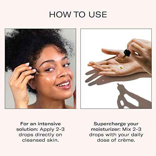 Odacit? Hydrating Serum Concentrate with Moringa + Petitgrain - Serum for Very Dry Skin - Face Oil Concentrate for Moisturizing & Hydrating Dry Skin or Chapped & Cracked Skin - 0.17 fl. Oz