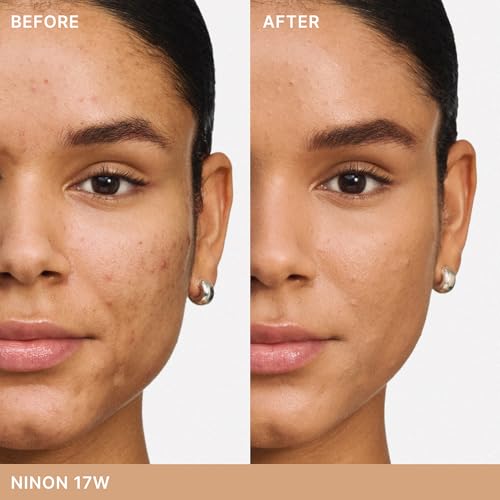 ILIA Skin Blur Serum Concealer 17W Ninon Light-Medium, 0.2 fl oz – Natural Finish, Hydrating & Anti-Aging Makeup