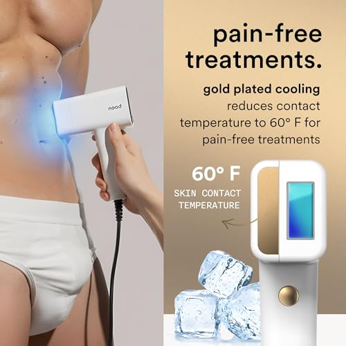 Nood Flasher Pro IPL Laser Hair Removal Device 1 Count Gloss White