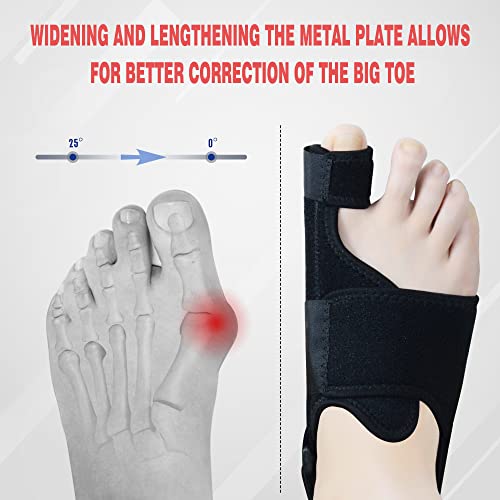 Bunion Corrector for Men & Women - Night Splint & Big Toe Straightener