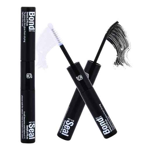 Lash Glue Waterproof Eyelash Glue Strong Hold Lash Cluster Glues 2 in 1 Lash Bond and Seal for Lash Extension Long-Lasting Eyelash Adhesives DIY Lashes at Home by zanlufly