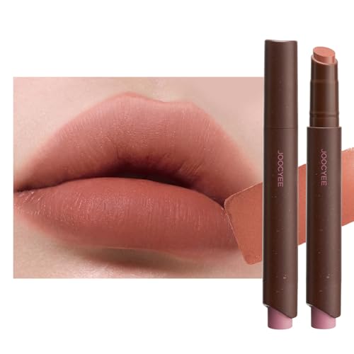 Joocyee Velvet Matte Lipstick Pencil - High Pigment Red Brown