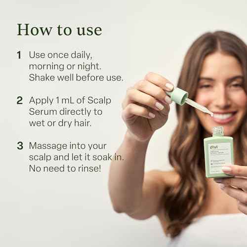 Divi Heat Free Duo ? Includes 30ml Scalp Serum & Air Dry Cream ? Strengthens Roots, Smooths Frizz & Enhances Natural Texture for Healthy, Shiny Hair, 2 Piece Set