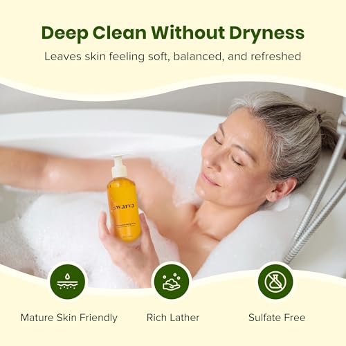 Japanese Persimmon Body Wash 2 Pack - Natural Odor Control for Sensitive Skin
