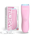 Bikini Trimmer for Women, Pubic Hair Trimmer | Waterproof, USB-C Rechargeable, LED Light, Replaceable Blade | Electric Razors for Women, Electric Lady Shaver (Rose)