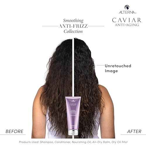Alterna Caviar Anti-Aging Smoothing Anti-Frizz Multi-Styling Air Dry Balm, 3.4 Fl Oz | Controls Frizz With Light Hold | Adds Natural Shine | Sulfate Free
