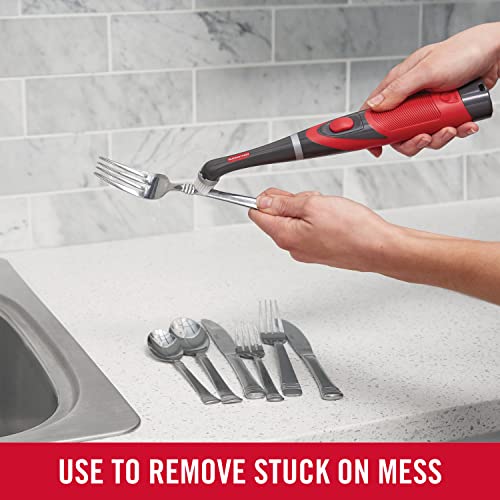 Rubbermaid Reveal Power Scrubber 18-Piece Kit, Cordless Electric Battery Powered Scrub Brush, Water Resistant, for Home/Kitchen/Bathroom/Grout/Tile/Shower/Tub