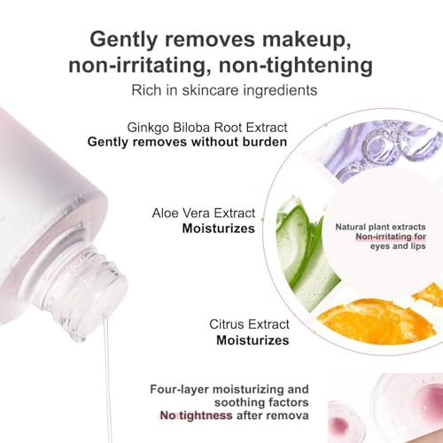 JUDYDOLL Eye & Lip Makeup Remover – Waterproof, Sensitive Skin