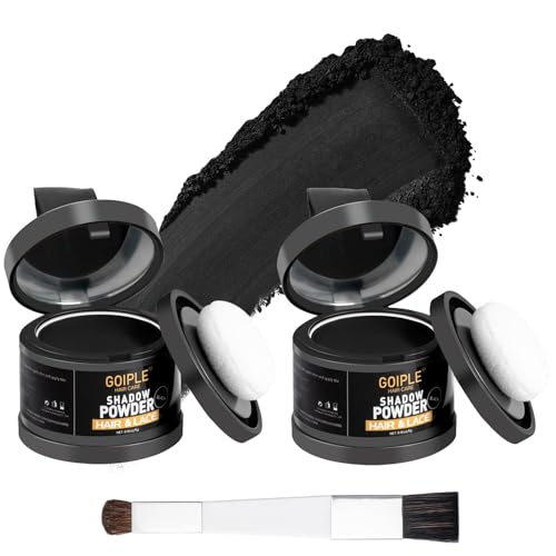 Hair Root Touch Up Powder 2 Pack - Natural Hairline & Bald Spot Cover