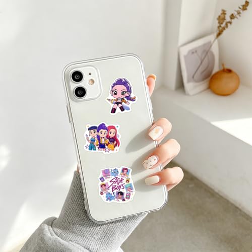 110Pcs Kpop Girl Group Cartoon Stickers for Laptop Water Bottle