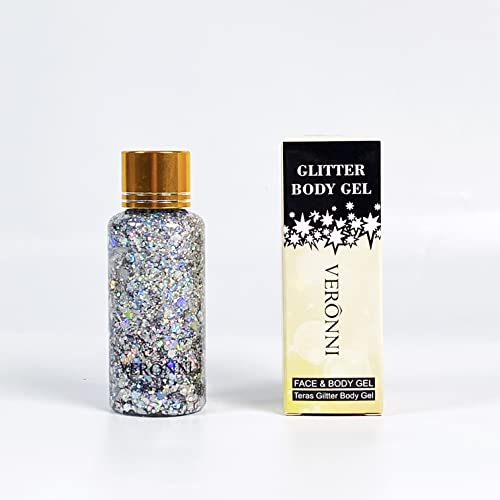 Holographic Chunky Body Glitter Gel - 9 Colors