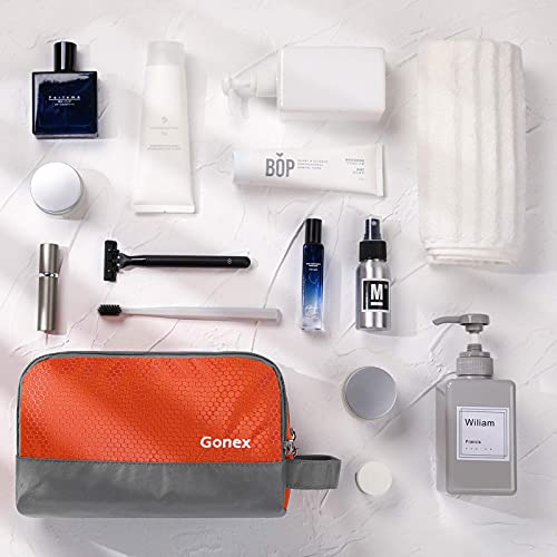 Gonex Travel Toiletry Bag for Men - Water Resistant Dopp Kit