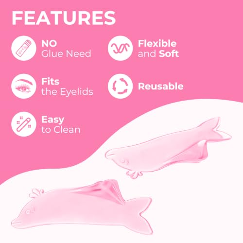 Korean Lash Lift Shields Glueless Silicone Pads for Softening