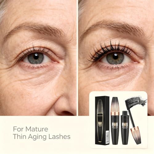 4D Silk Fiber Tubing Mascara for Mature Lashes
