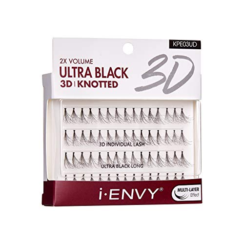i-ENVY 2X Volume 3D Individual Lashes Long Black