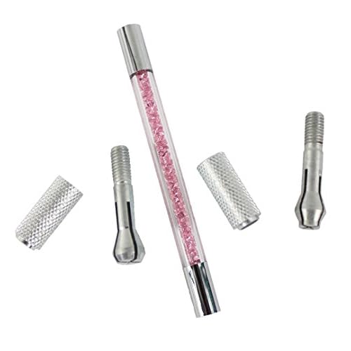 Xiaoyu 3 in 1 Crystal Multifunction Manual Tattoo Permanent Makeup Eyebrow Pen Microblading Pen - Pink