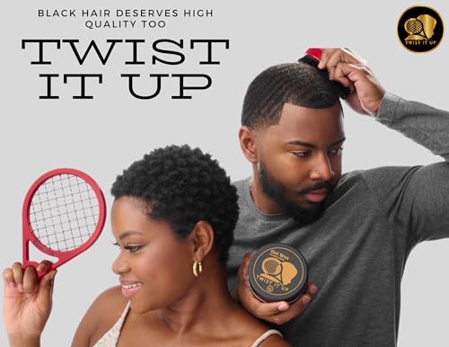Twist It Up Hair Twist Comb for Curls & Natural Hair - Bond Black