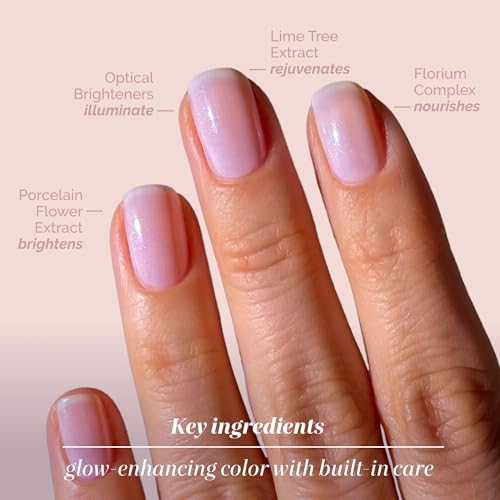 LONDONTOWN Kur Illuminating Nail Concealer - Sheer Brightening Nail Polish