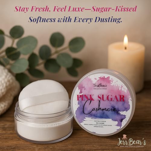 Pink Sugar Cashmere Talc-Free Body Powder, 4oz