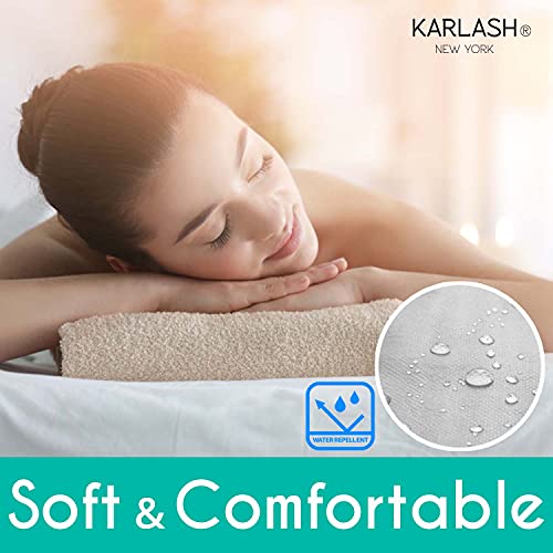 Karlash Disposable Massage Table Paper Roll - 30 GSM Non-Woven Precut Bed Sheet