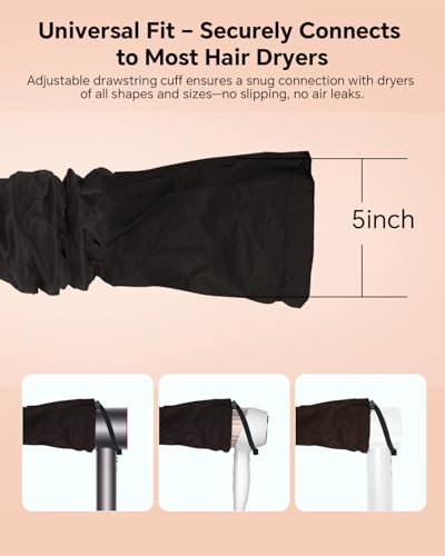 Boloye Hair Dryer Bonnet Attachment XL - 28.5" Hooded Cap