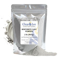 ClearLee Bentonite Clay Cosmetic Grade Powder - 100% Pure Natural Powder - Indian Clay - Great For Skin Detox, Rejuvenation, and More - Heal Damaged Skin - DIY Clay Face Mask (2 LB)
