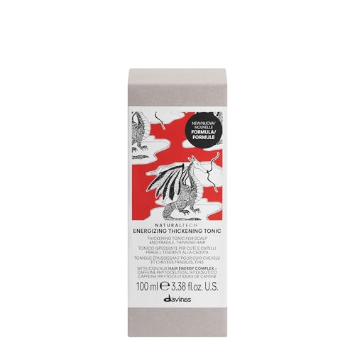 Davines Naturaltech ENERGIZING Thickening Tonic, Light Leave-In Treatment For Full-Bodied Shine, 3.38 Fl Oz