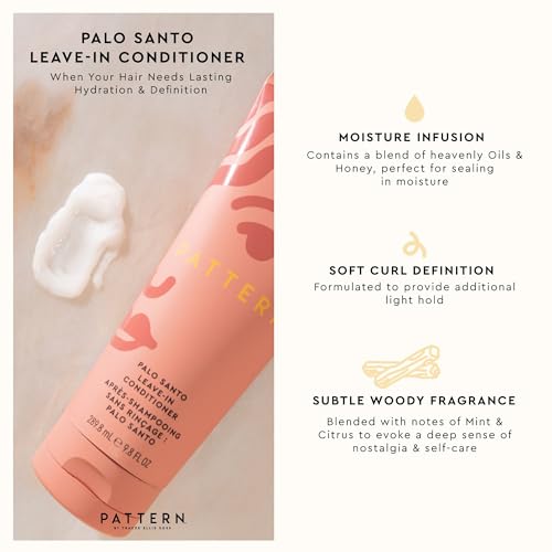 PATTERN Palo Santo Mini Travel Kit - Leave-In Conditioner, Curl Mousse & Styling Cream